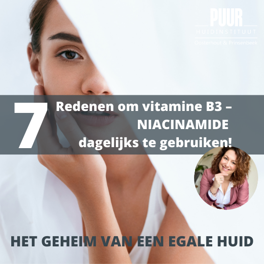 niacinamide blog puur huidexpert skincare
