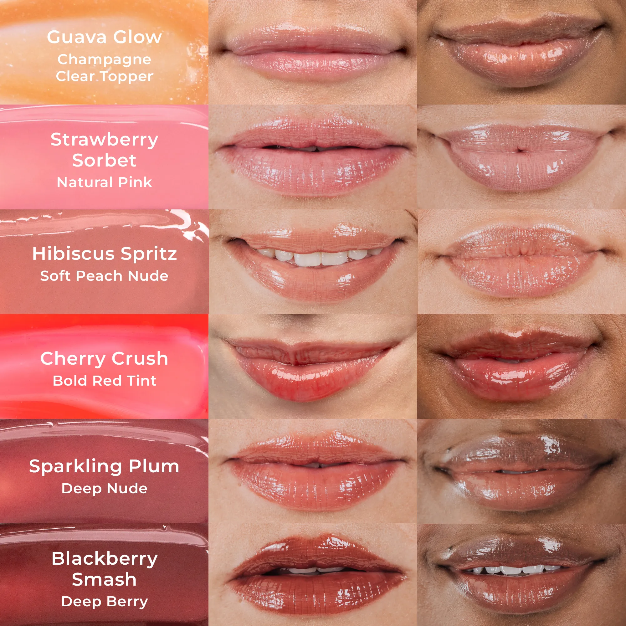 PÜR Glossy Lip Tint Plumping Tintend Lip Oil - Afbeelding 2