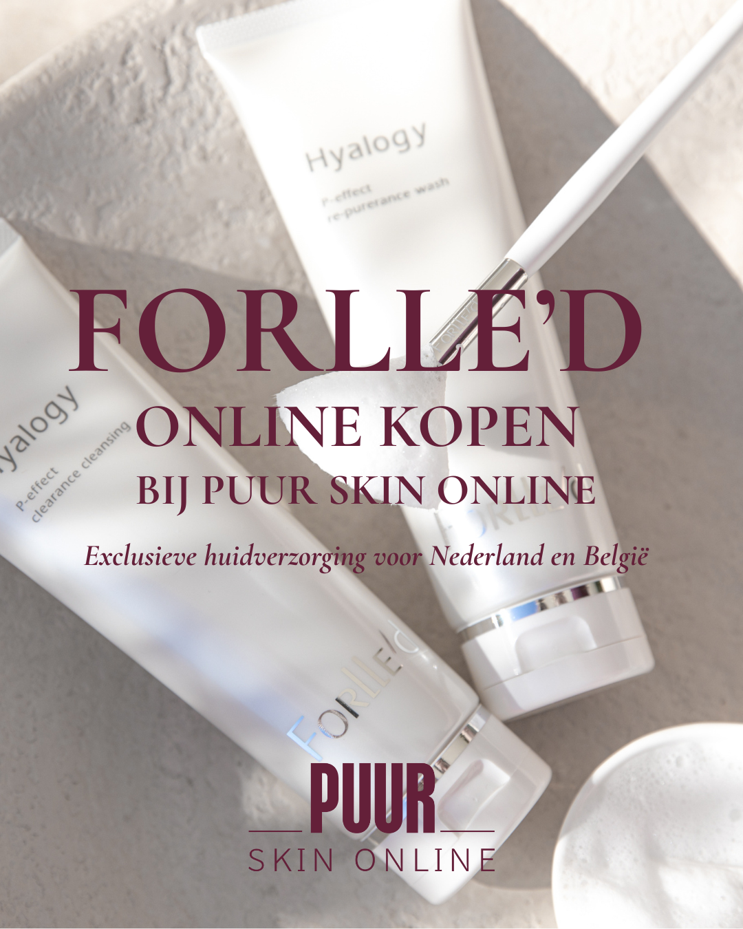 Forlle’d online kopen bij PUUR Skin Online. PUUR Huidinstituut Brabant
