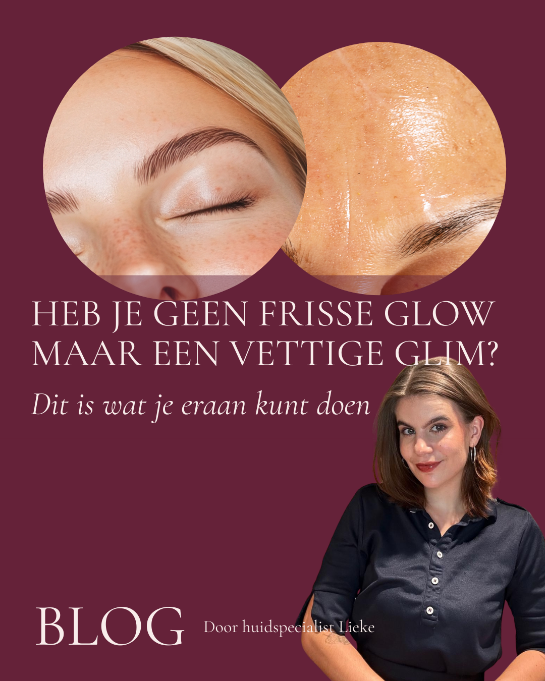 beauty blog PUUR Huidinstituut glimmende huid versus glow