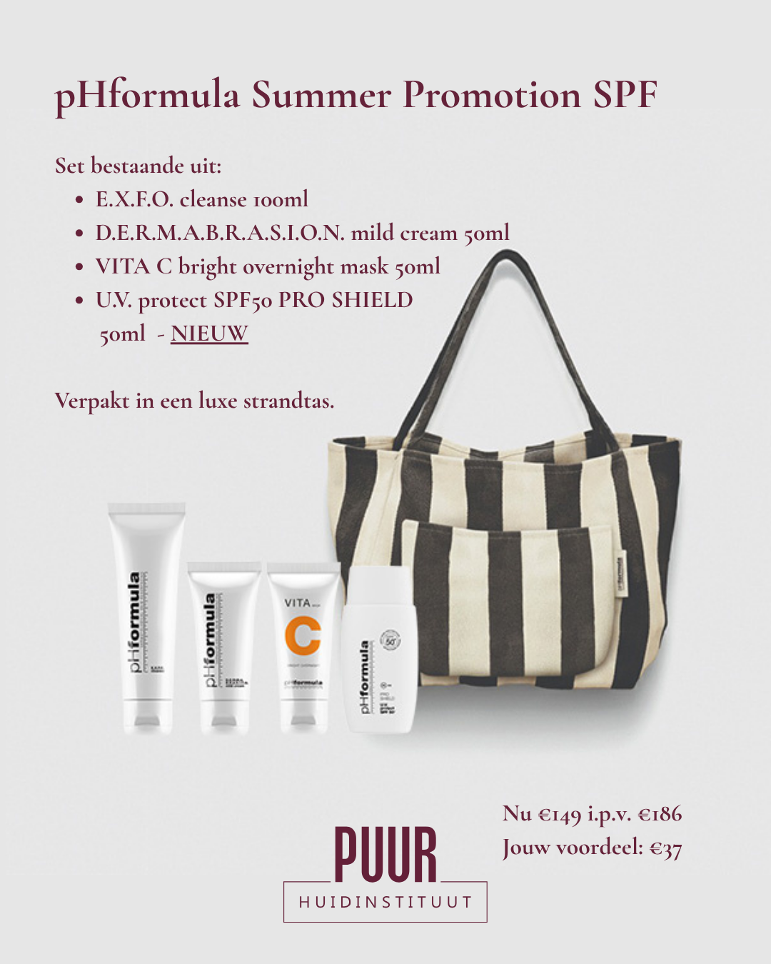 pHformula voordeel set online kopen bij PUUR Huidinstituut