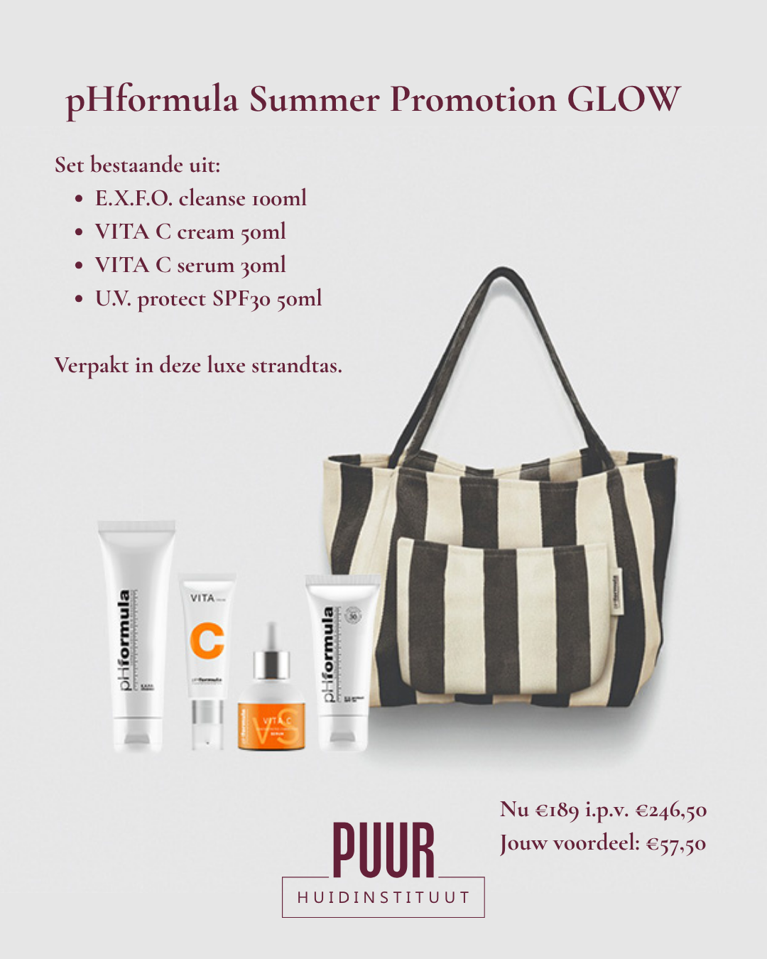pHformula voordeel set online kopen bij PUUR Huidinstituut